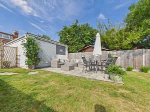 Patio and Garage- click for photo gallery